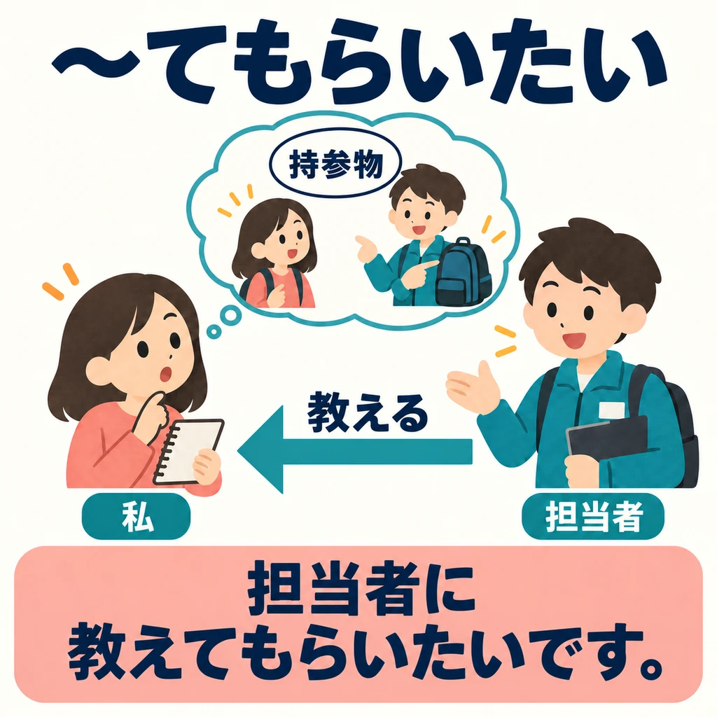 When you do not know what to bring to an event, you can express your wish for the person in charge to tell you.