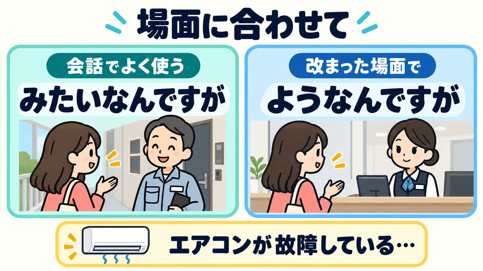 「みたい」 is more conversational, while 「よう」 is more formal. Choose whichever suits the situation.