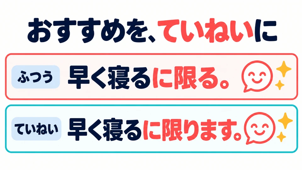 Use 「に限ります」to make a polite recommendation. It still means that something is the best choice.