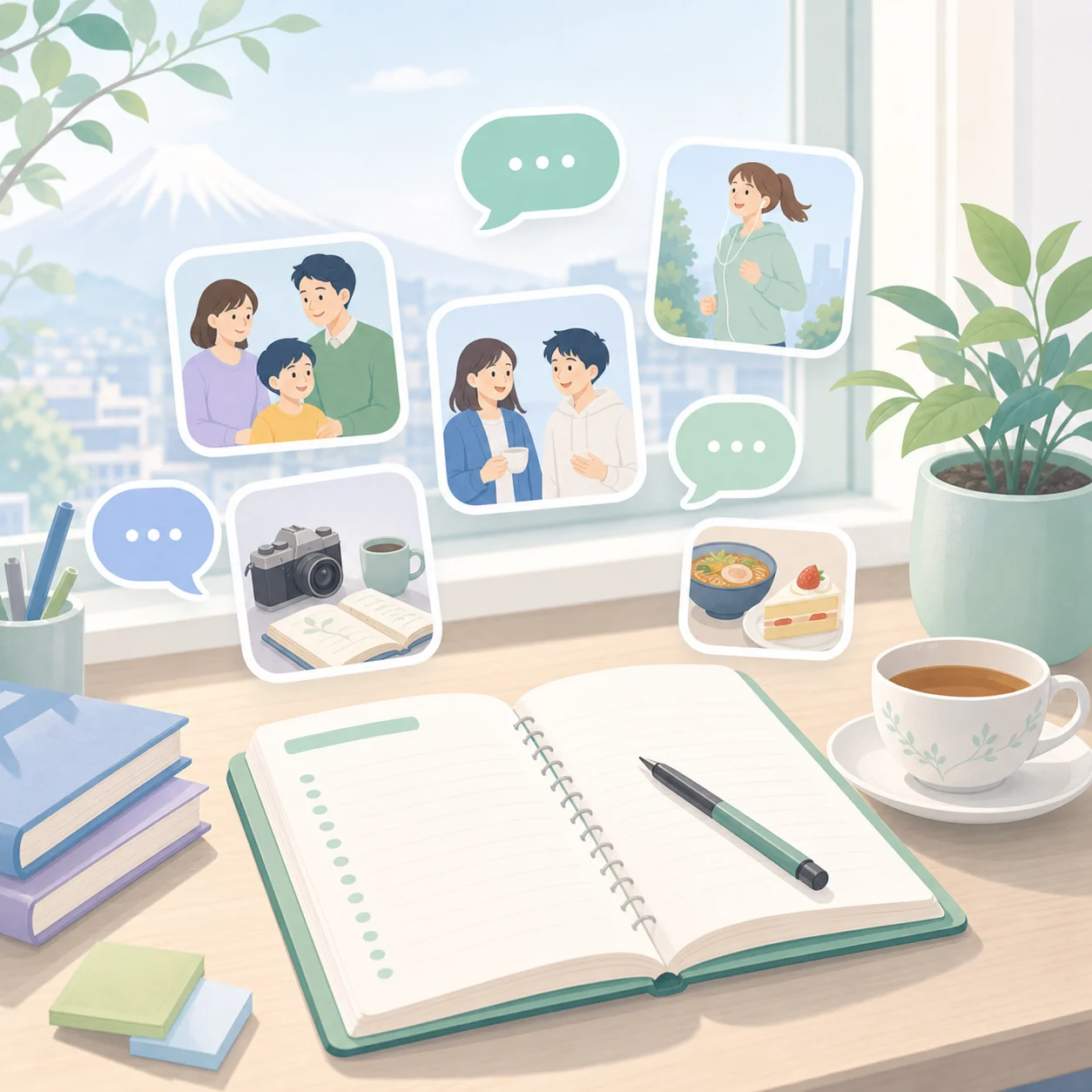 初级2: 家人朋友、兴趣、共同作业、生活介绍、受伤生病、推荐、习惯与礼仪