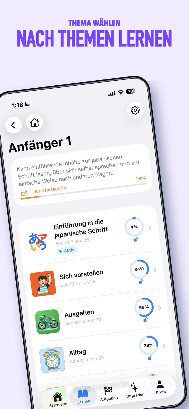 JPEdLab-Karte mit Gesprächsverlauf und Lernzusammenfassung