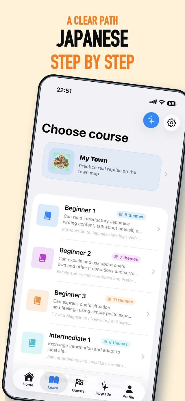 JPEDLAB AI conversation role-play in a real-life scene