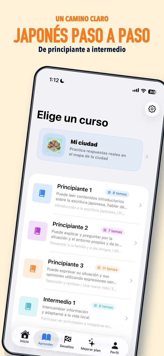 Juego de roles de conversación con IA de JPEdLab en una situación cotidiana