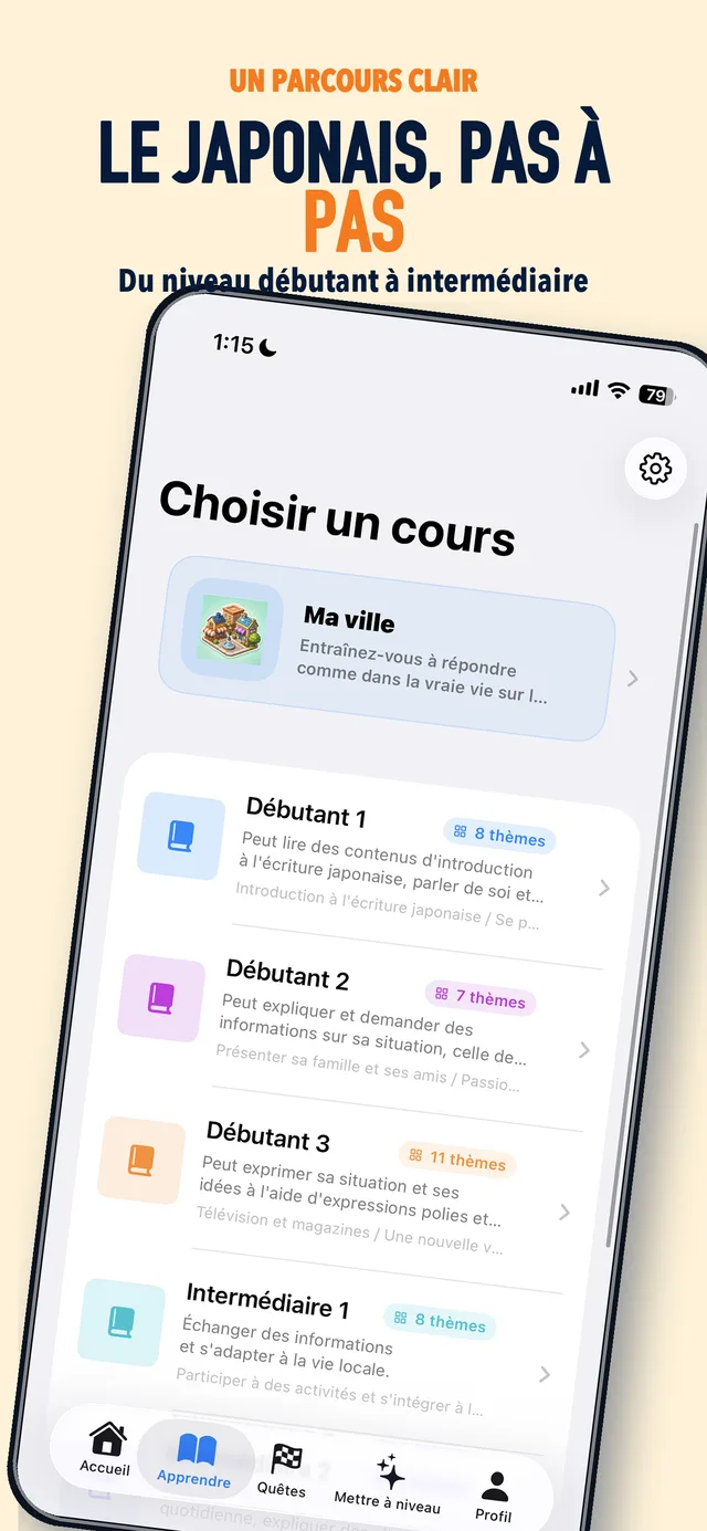 Jeu de rôle conversationnel avec l'IA de JPEdLab dans une scène de la vie réelle